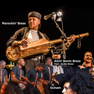 AGO! Benin Brass, ESINAM & Marockin’ Brass op Brussels Jazz Weekend
